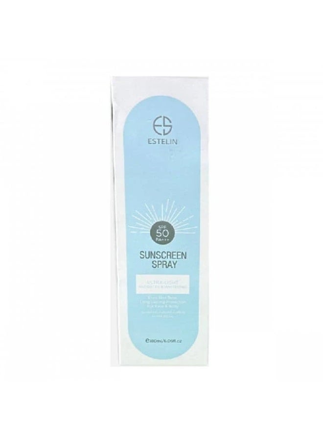 Estelyn Ultra Lightweight Moisturizing Spray, Sunscreen SPF 50++, 180ml